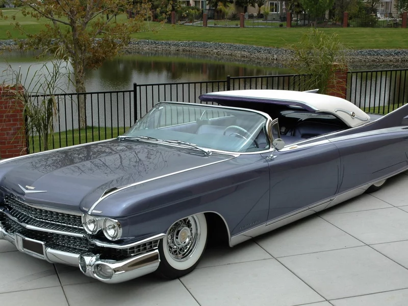 cadillac, кабриолет, ретро, eldorado, 1960