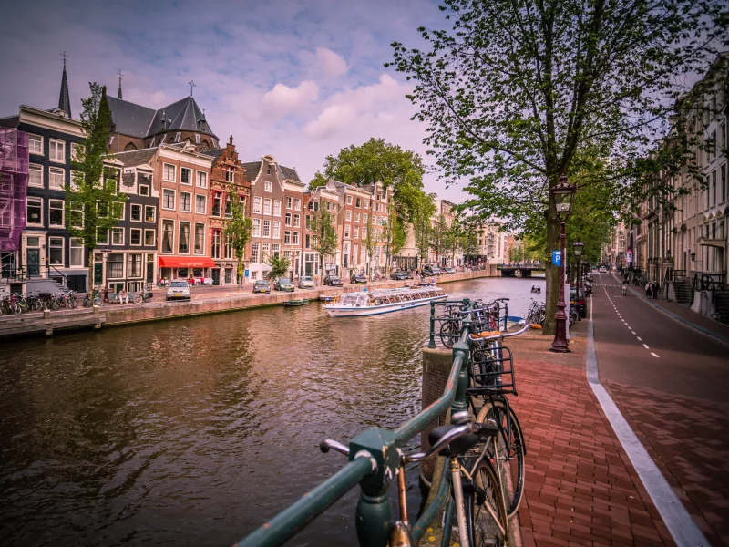 канал, нидерланды, город, nederland, река, amsterdam, амстердам