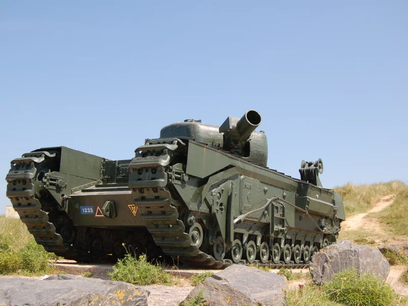 churchill avre, _черчилль_, тяжёлый, пехотный, периода, танк