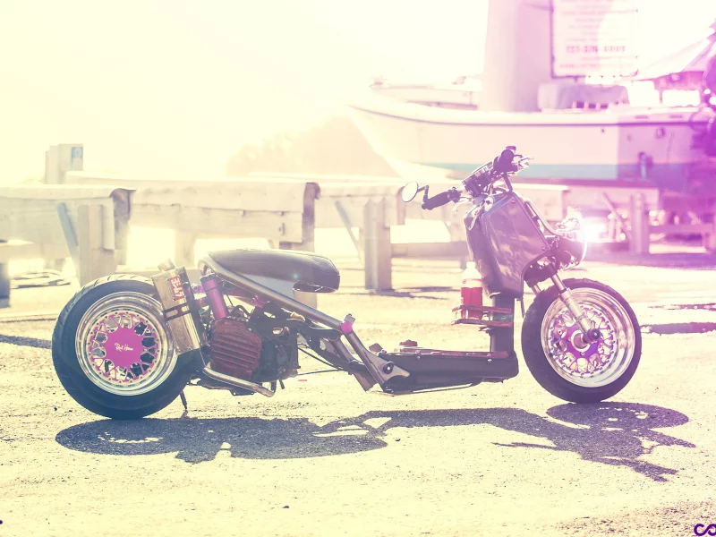 custom, honda, мотороллер, скутер