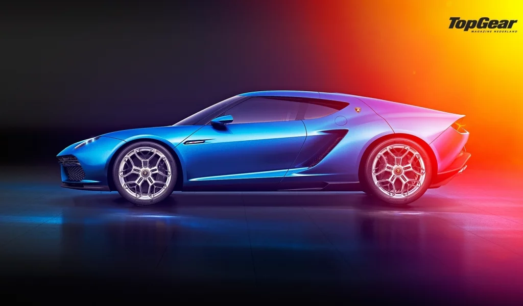 lpi 910-4, side, top gear, lamborghini, blue, asterion