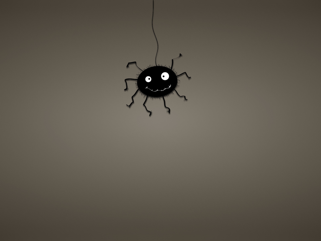 черный, паутина, паук, spider, темноватый фон, минимализм