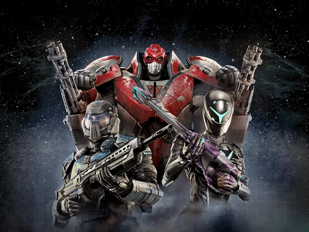 Космос, звёзды, люди, скафандр, игра, Planetside 2