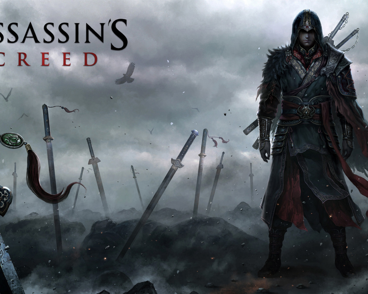 война, мечи, видеоигра, ассасин, assassins creed, the aftermath