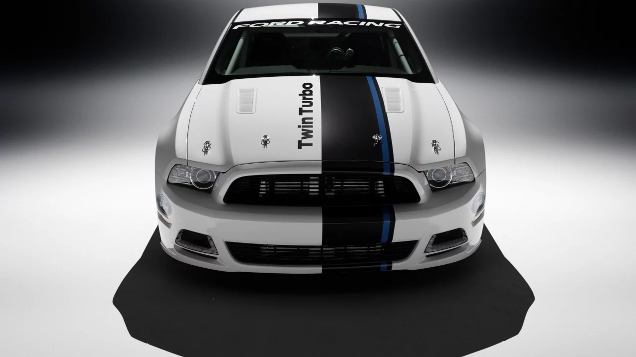 mustang, передок, белый, turbo, cobra, ford