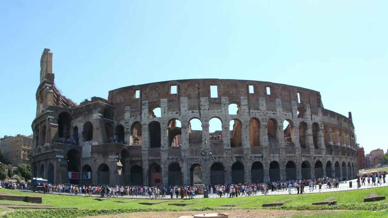 Колизей, Рим, Италия, Лацио, город, амфитеатр, площадь, архитектура, Colosseus, Italia, Roma, Lazio