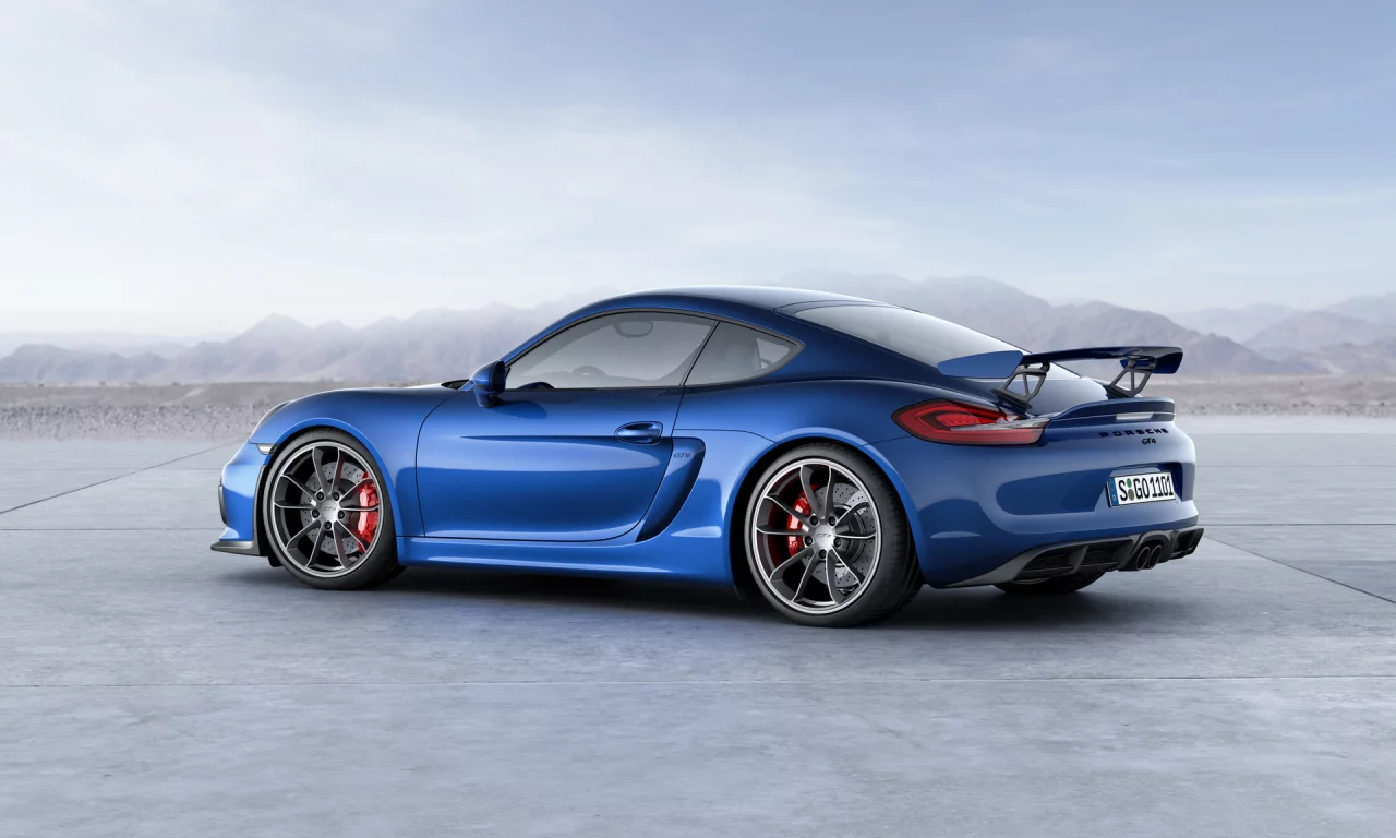 порше, porsche, синий, gt4, cayman, кайман