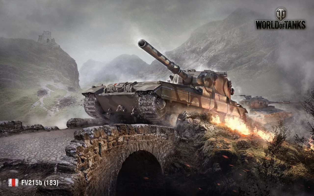 wot, fv215b (183), wargaming net, world of tanks, мир танков
