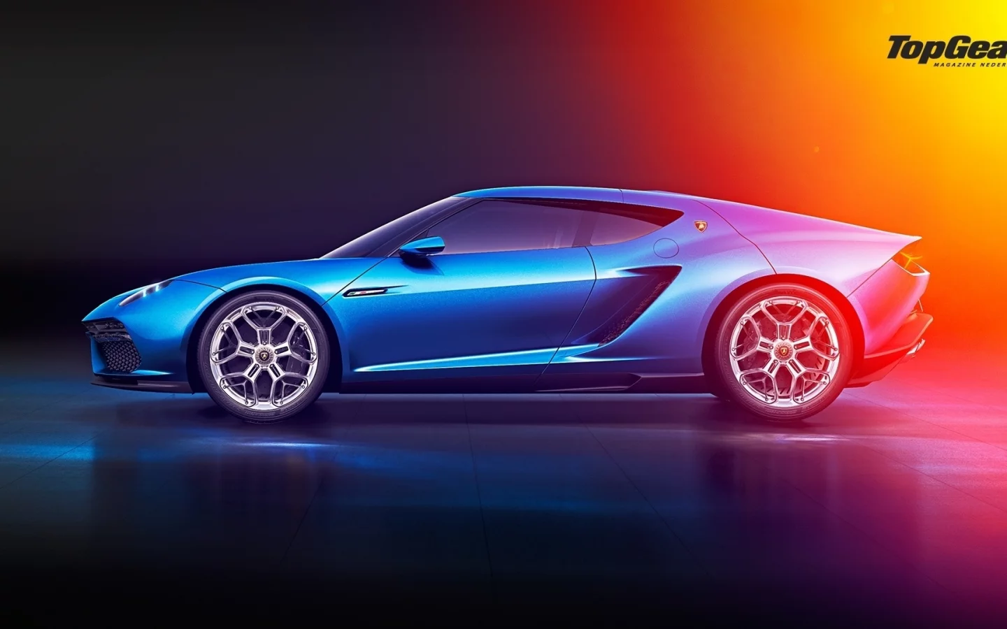 lpi 910-4, side, top gear, lamborghini, blue, asterion