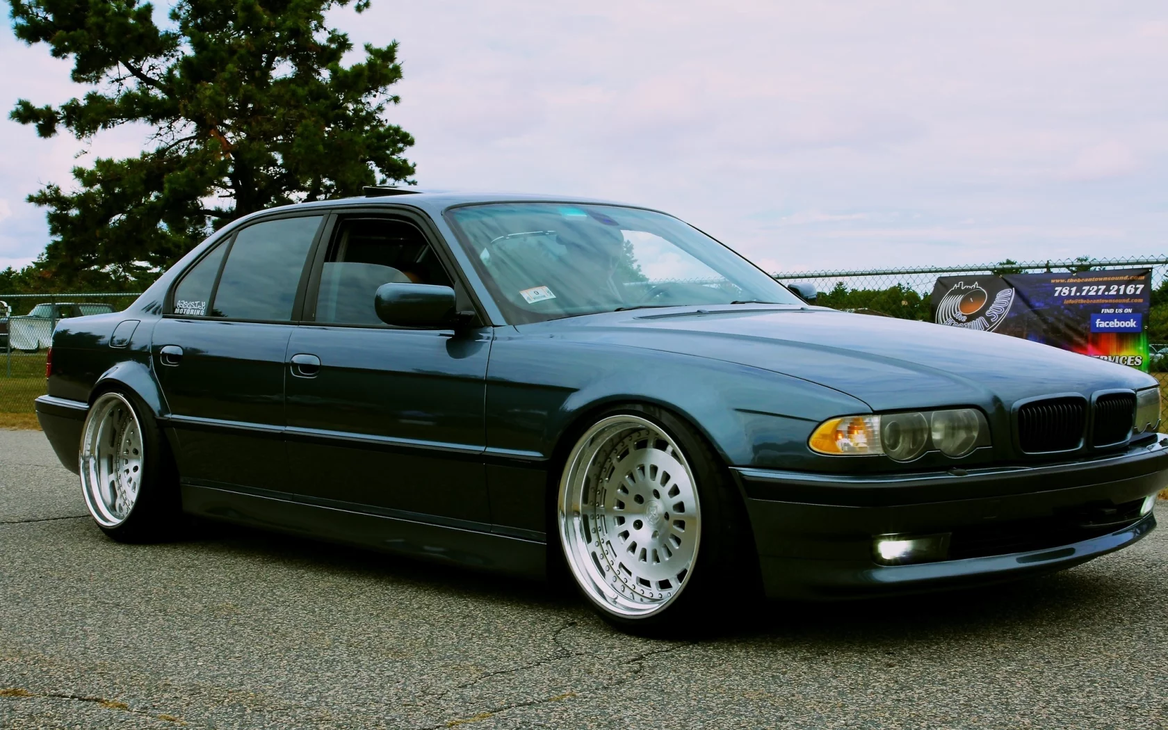 bumer, e38, бумер, тюнинг, семёрка, диски, bmw 740