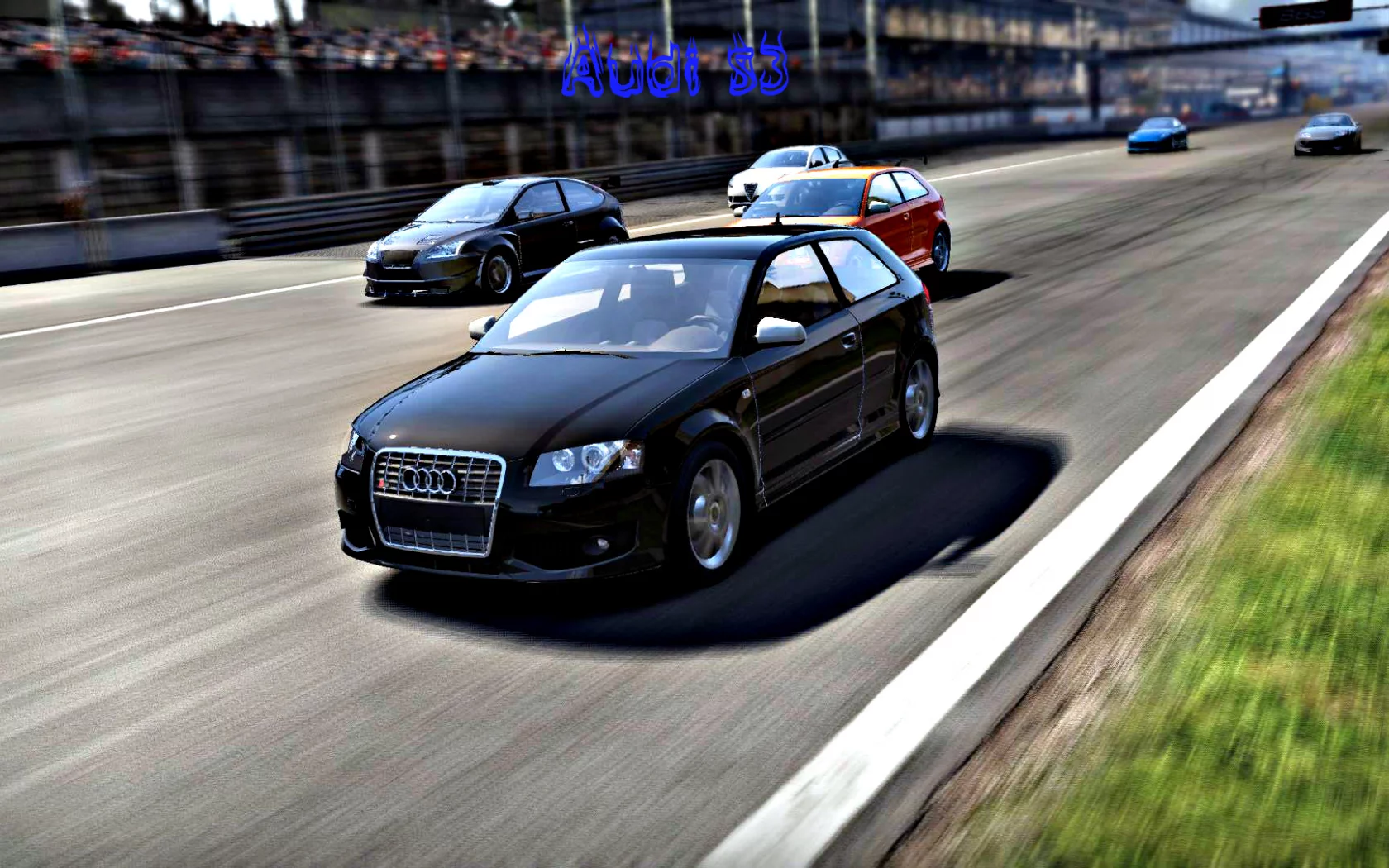 SHIFT 2, Audi S3.скорость, гонка