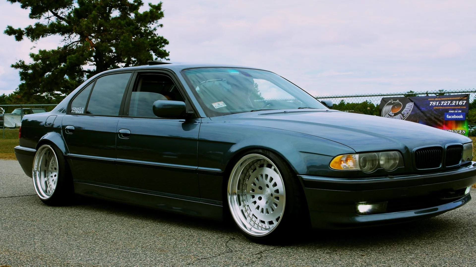 bumer, e38, бумер, тюнинг, семёрка, диски, bmw 740