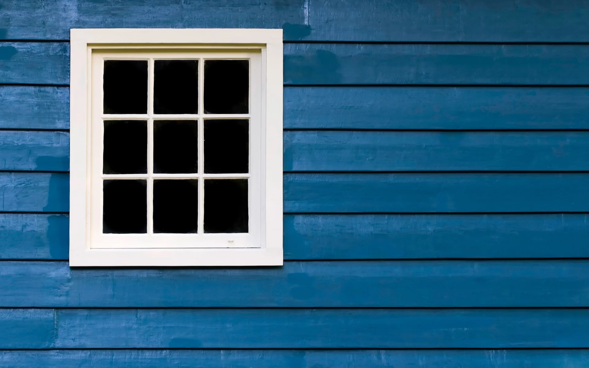 white, blue, window, wood