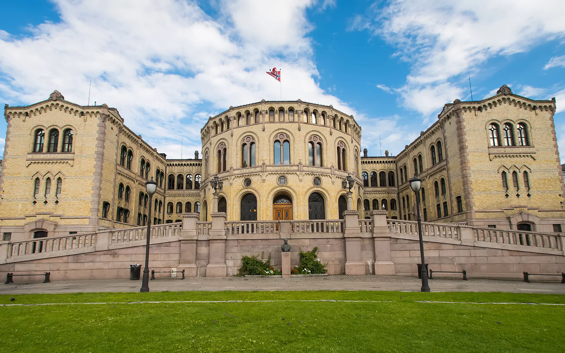Стортинг, Осло, Норвегия, парламент Норвегии, парламент