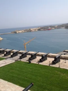 Мальта, Валлетта, Средиземное море, берег, море, небо