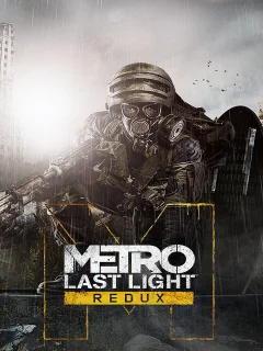 Небо, тучи, дождь, воин, солдат, игра, metro last light redux