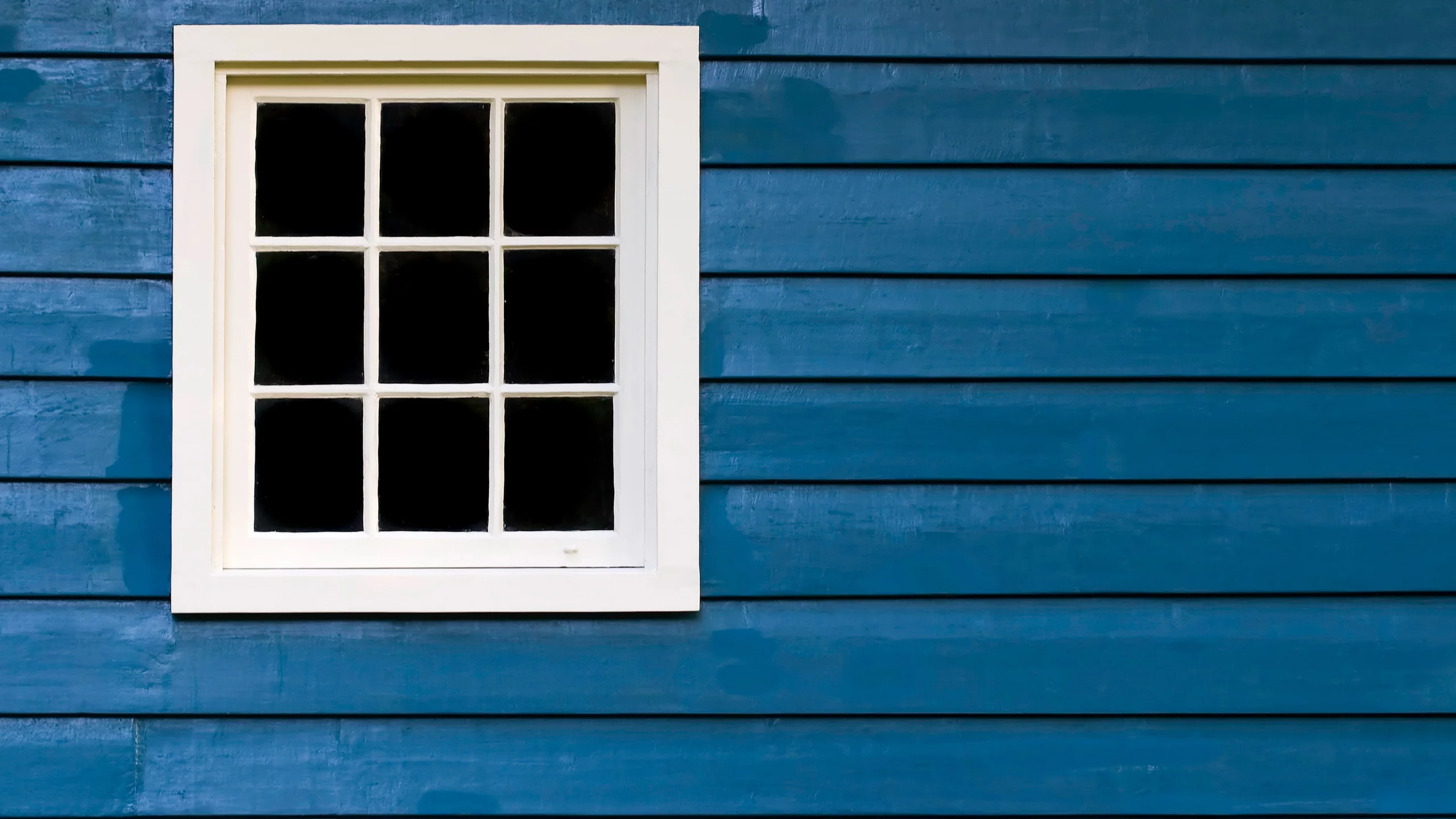 white, blue, window, wood