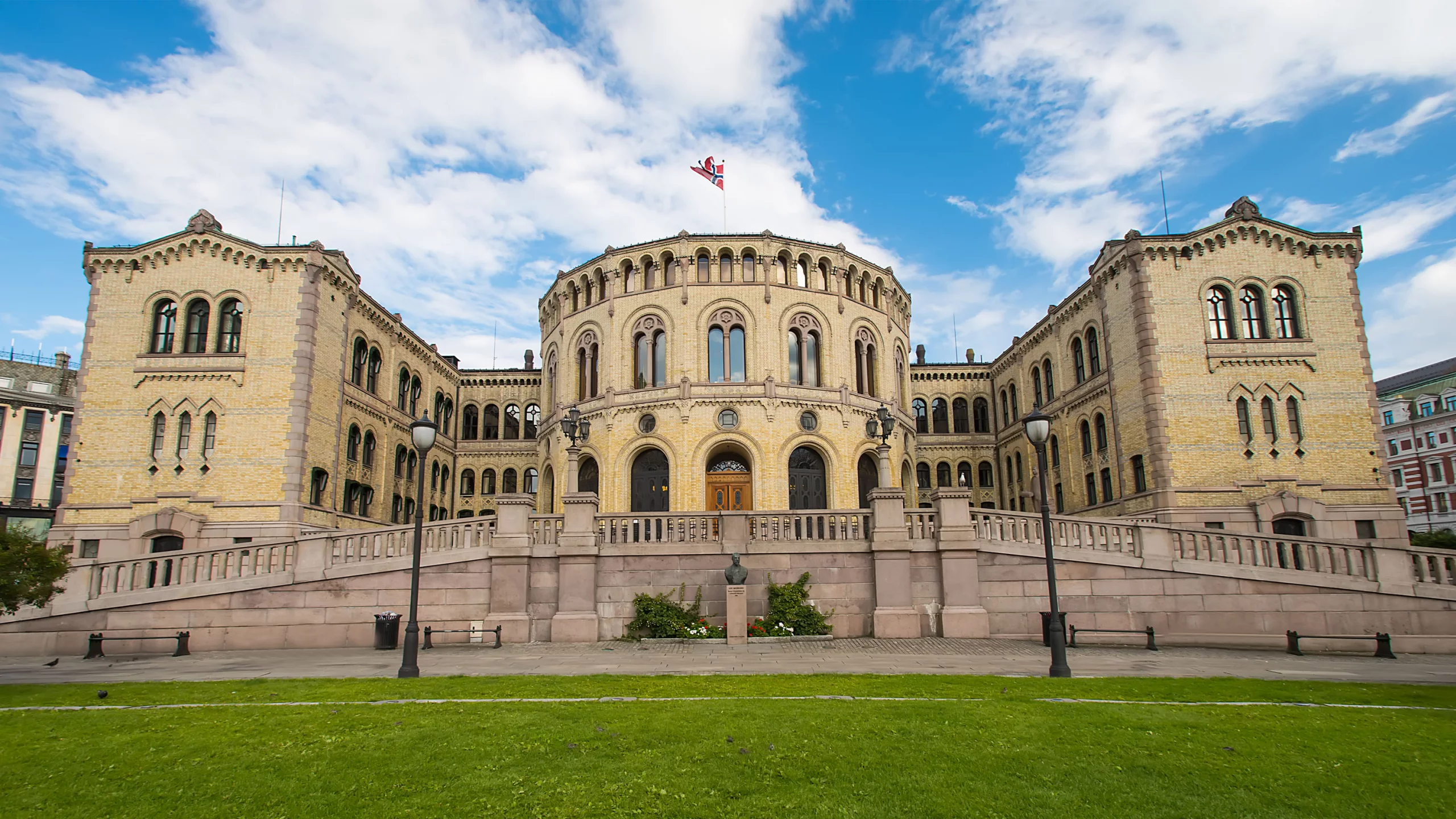 Стортинг, Осло, Норвегия, парламент Норвегии, парламент