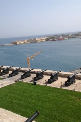 Мальта, Валлетта, Средиземное море, берег, море, небо