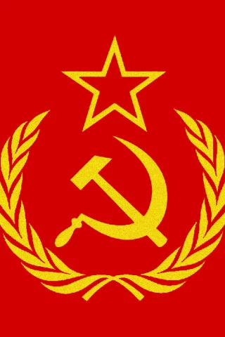 серп, звезда, эмблема, молот, флаг, колосья