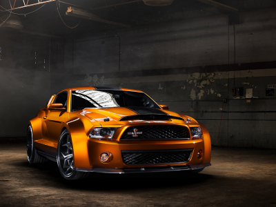 gt500, ultimate auto, shelby, super snake, muscle car, vellano wheels, ford, front, mustang, orange