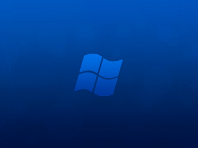 hi-tech, синий фон, минимализм, windows