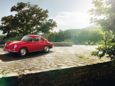 передок, 1600, 1963, порше, coupe, porsche, классика, купе, 356c
