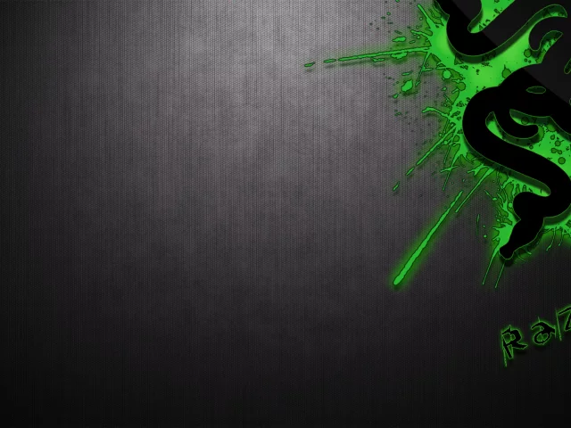 razer, узоры, градиент, надпись
