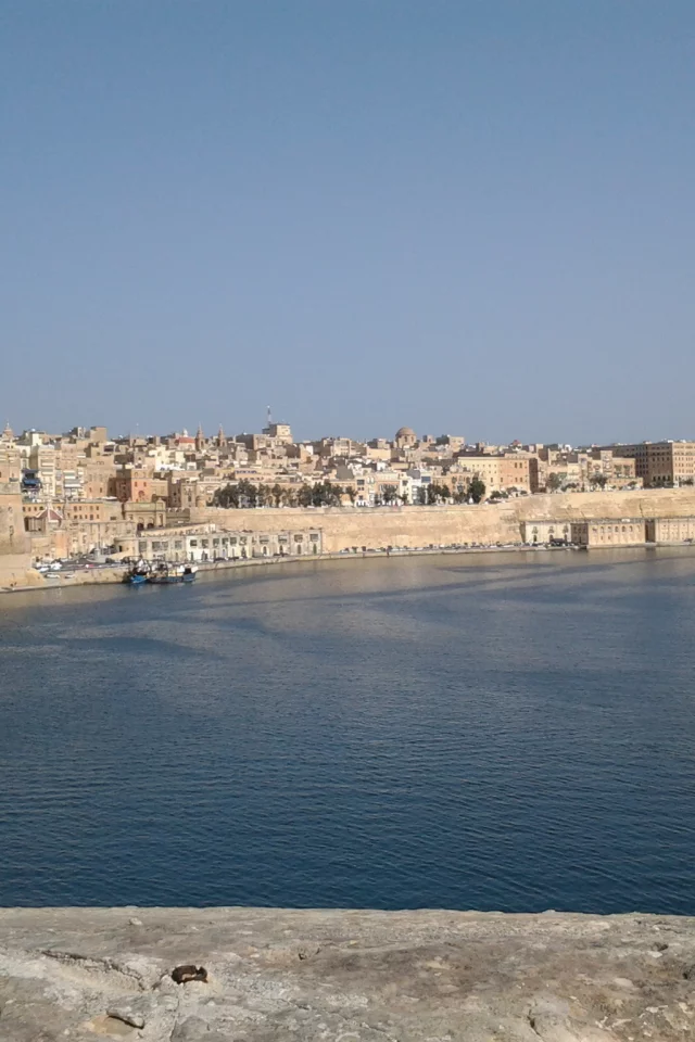 Мальта, Валлетта, Средиземное море, берег, море, небо