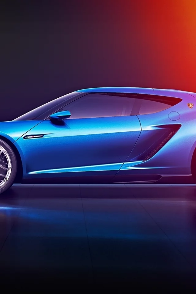 lpi 910-4, side, top gear, lamborghini, blue, asterion