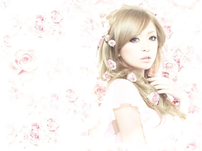 розы, гламур, красота, ayumi hamasaki