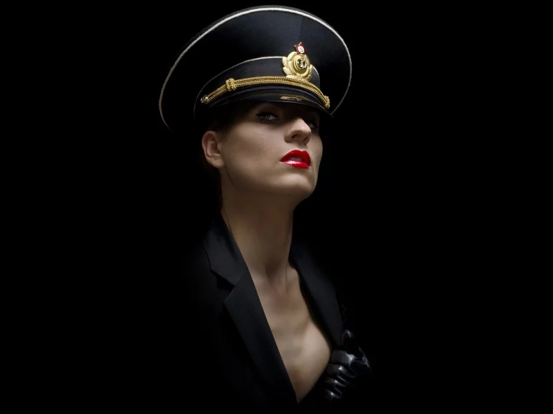 губы, помада, форма