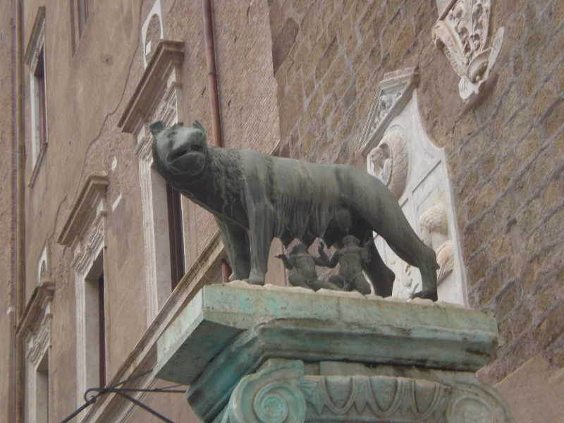 Рим, Италия, Лацио, город, волчица, Ромул, Рем, Romulus, Remus, Italia, Roma, Lazio