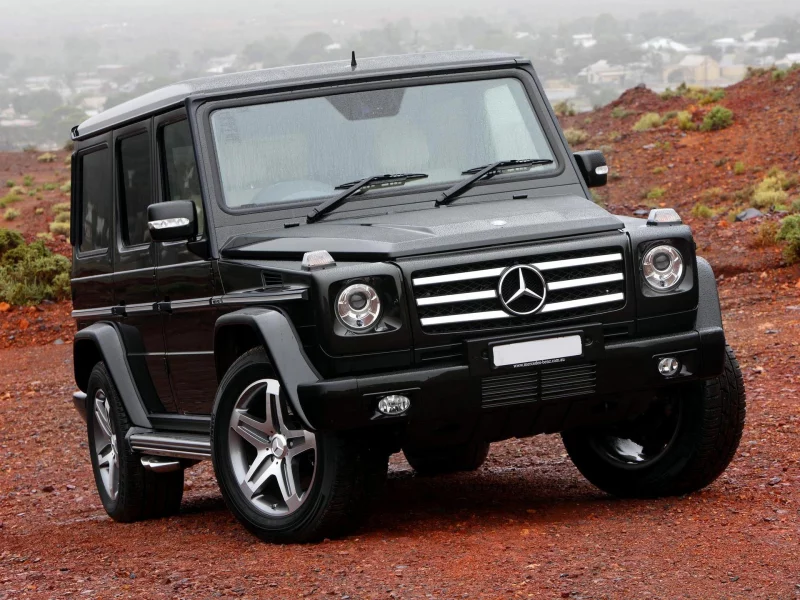 mercredes benz, amg, автомобиль, wallpapers, black, 2012, g55, car, kompressor, обоя