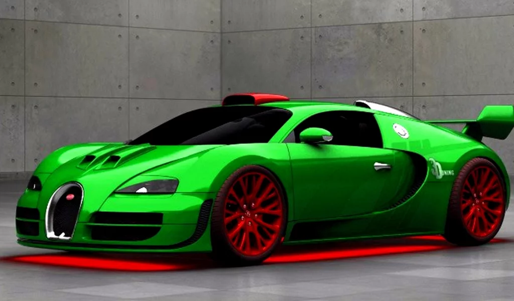 спорткар, тюнинг, Bugatti Veyron