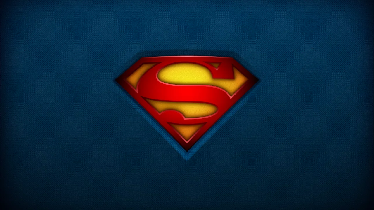 superman, logo, red, yellow, blue