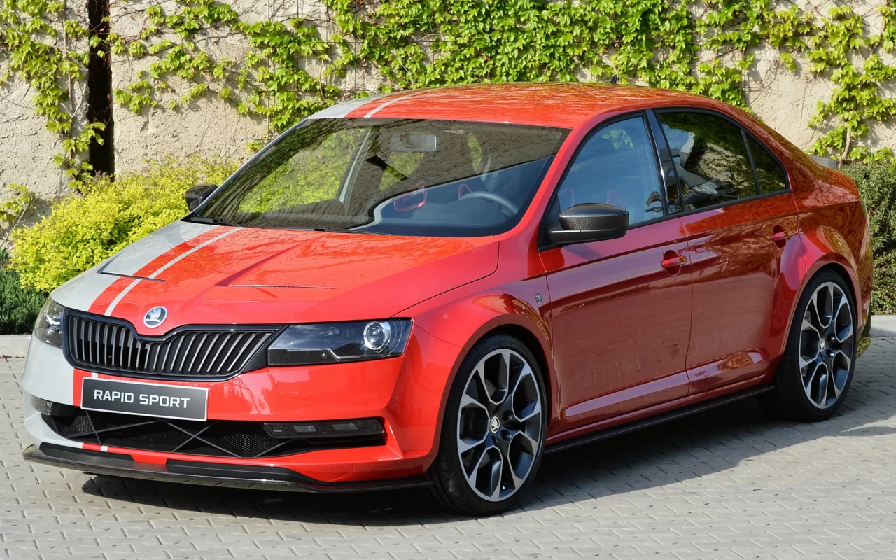 передок, concept, __koda, rapid sport, шкода, концепт-кар
