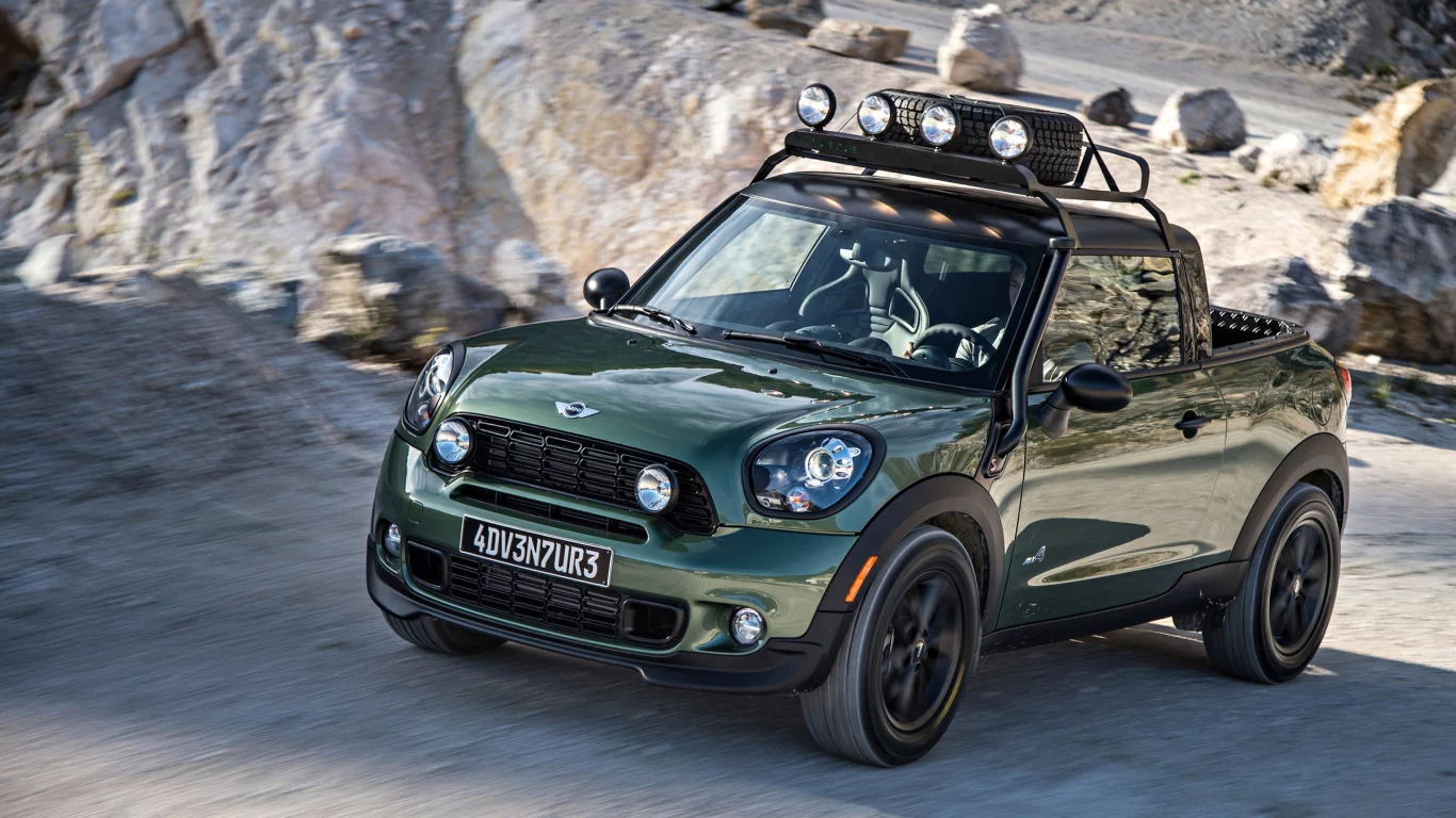 mini, paceman, adventure, concept