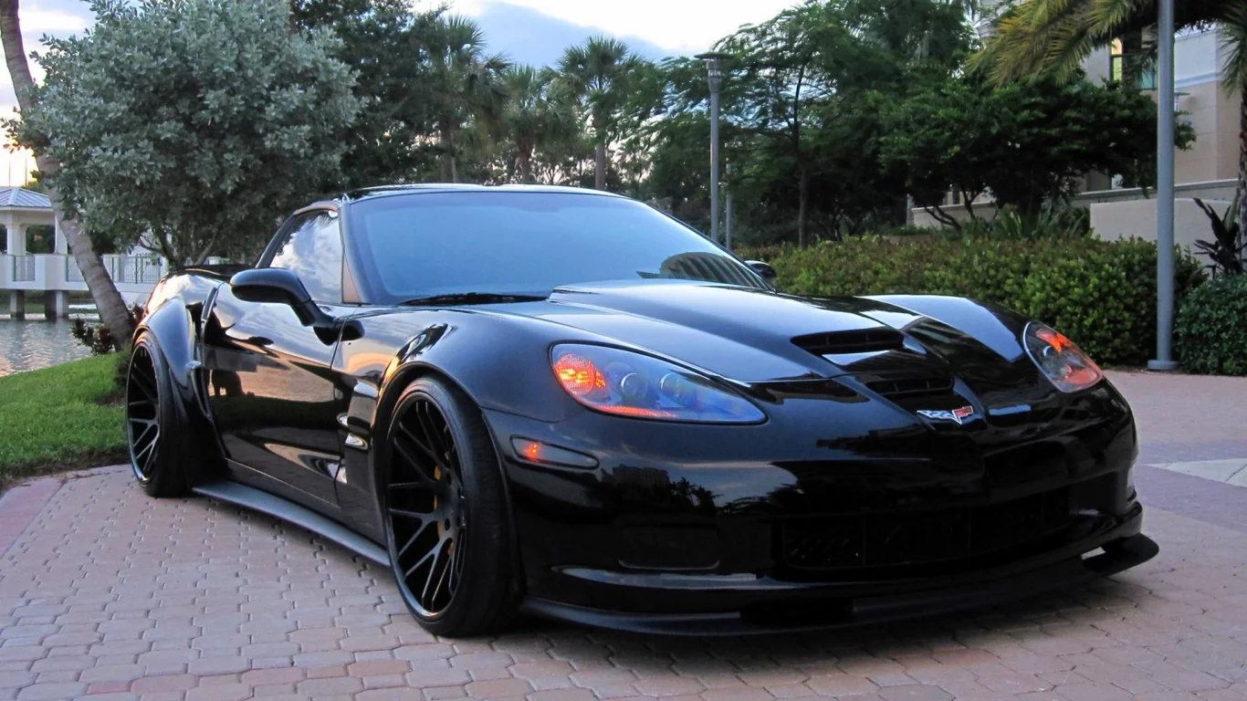 спорткар, тюнинг, Corvette ZR1