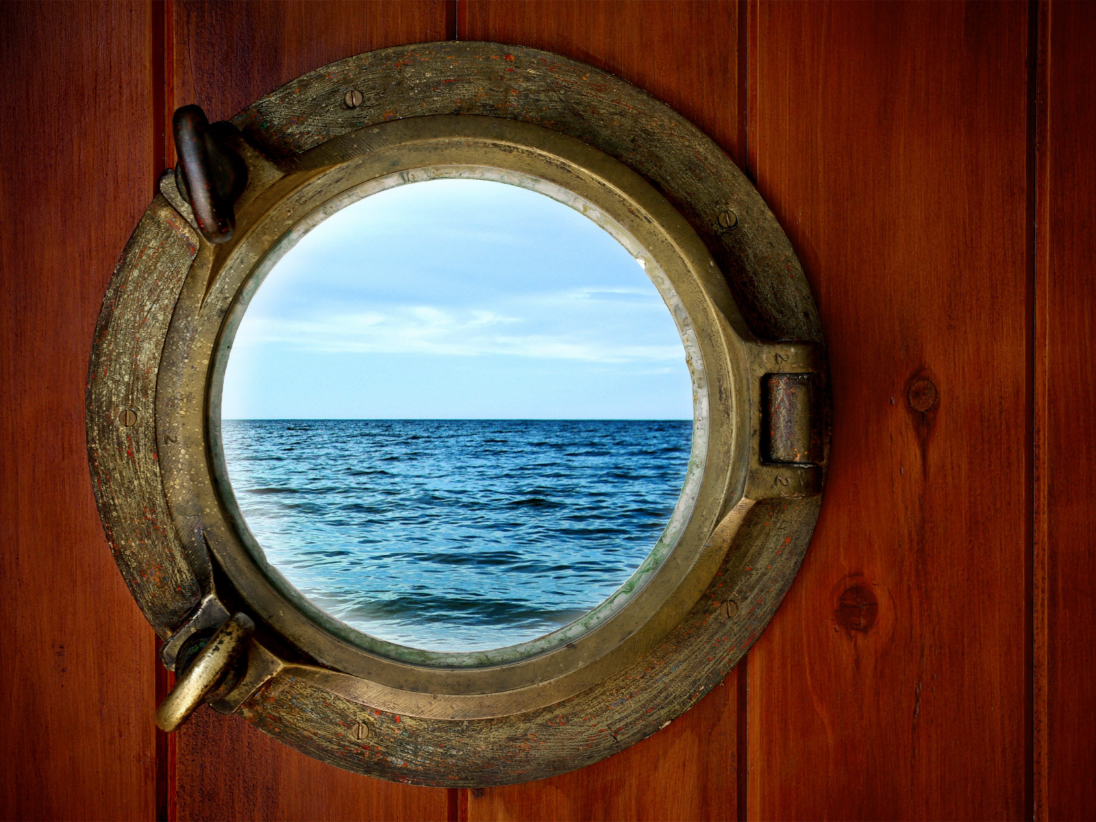 небо, стиль, волны, море, иллюминатор, porthole, коллажный