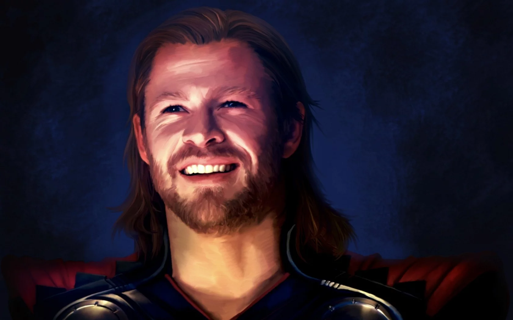 chris hemsworth, thor, улыбка, крис хемсворт, тор, smiling, marvel
