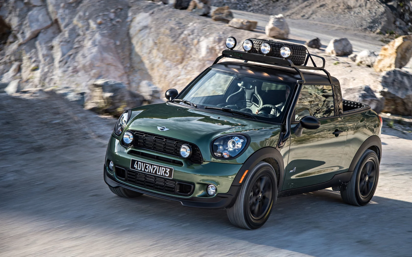 mini, paceman, adventure, concept