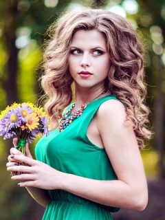 волосы, кудри, девушка