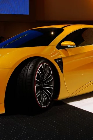 спорткар, тюнинг, Bugatti Cyan
