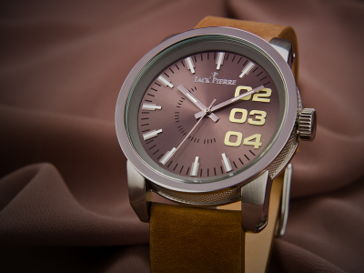 design, leather watch, jack pierre