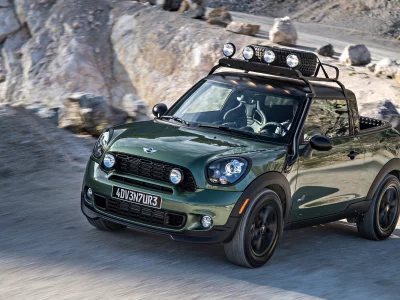mini, paceman, adventure, concept