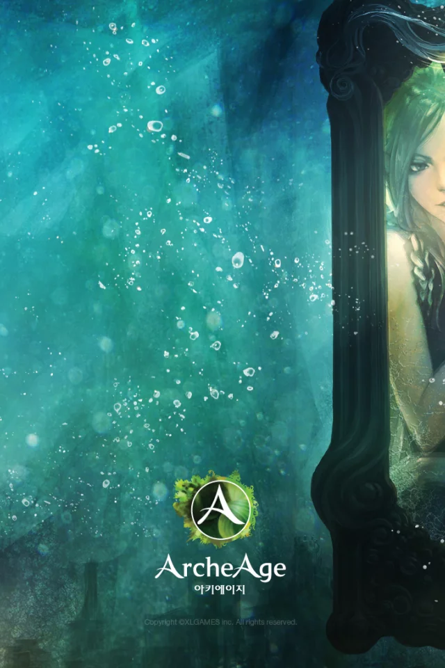 game, art, игра, reflection, elf, мморпг, mirror, mmorpg, archeage, girl, online, арт