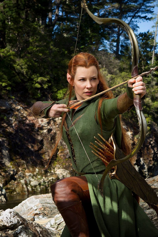 the hobbit, evangeline lilly, эванджелин лилли, tauriel, the desolation of smaug