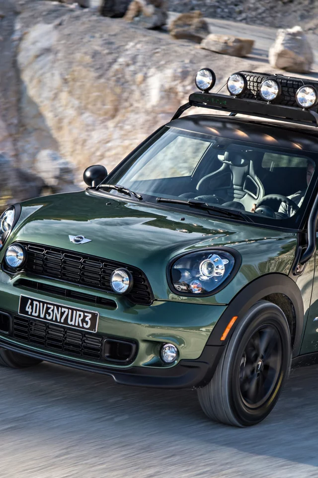 mini, paceman, adventure, concept