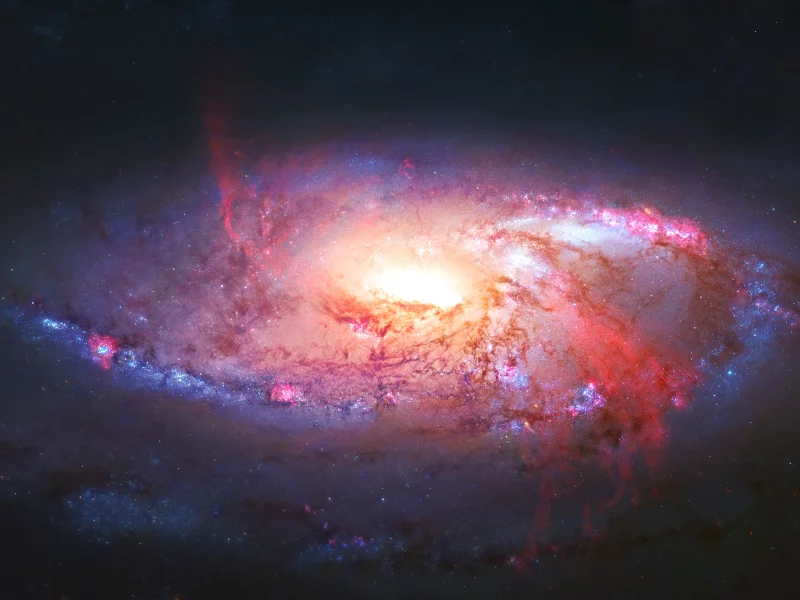 sci fi, pink, star, galaxy